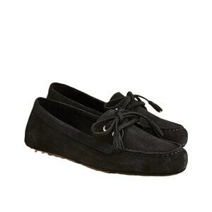 NIB-7-J.Crew Driving loafers in suede